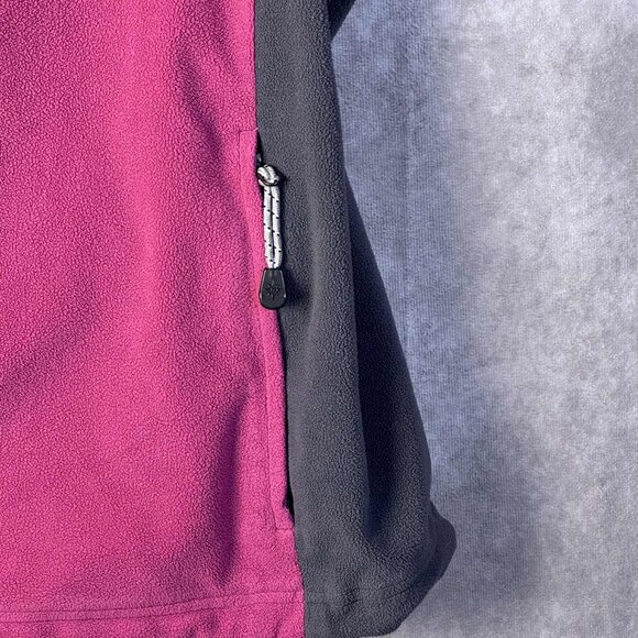 North End Womens Vest Pink Gray Large Sleeveless Embroidered John Deere XXL - Picture 3 of 8